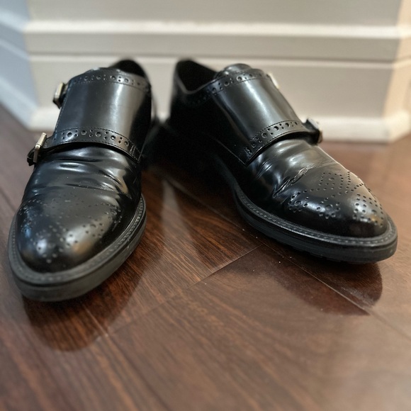 Massimo Dutti leather monk strap shoes - Picture 3 of 3